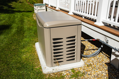 Generator in the fall